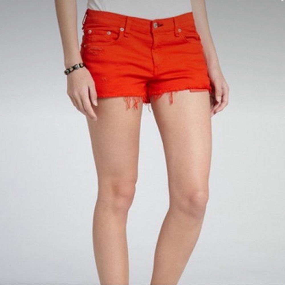 rag & bone Mila Jean Shorts Cutoffs Distressed